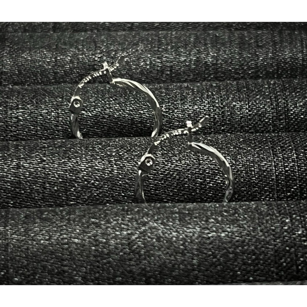 Argollas de Diseño Escultórico en Plata 925, 925 Sterling Silver Hoop Earrings